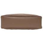 Gucci Chain Shoulder Bag Beige GG Marmont Leather — view 6