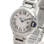 Cartier Baron Blue SM 28 Watch SS — view 3
