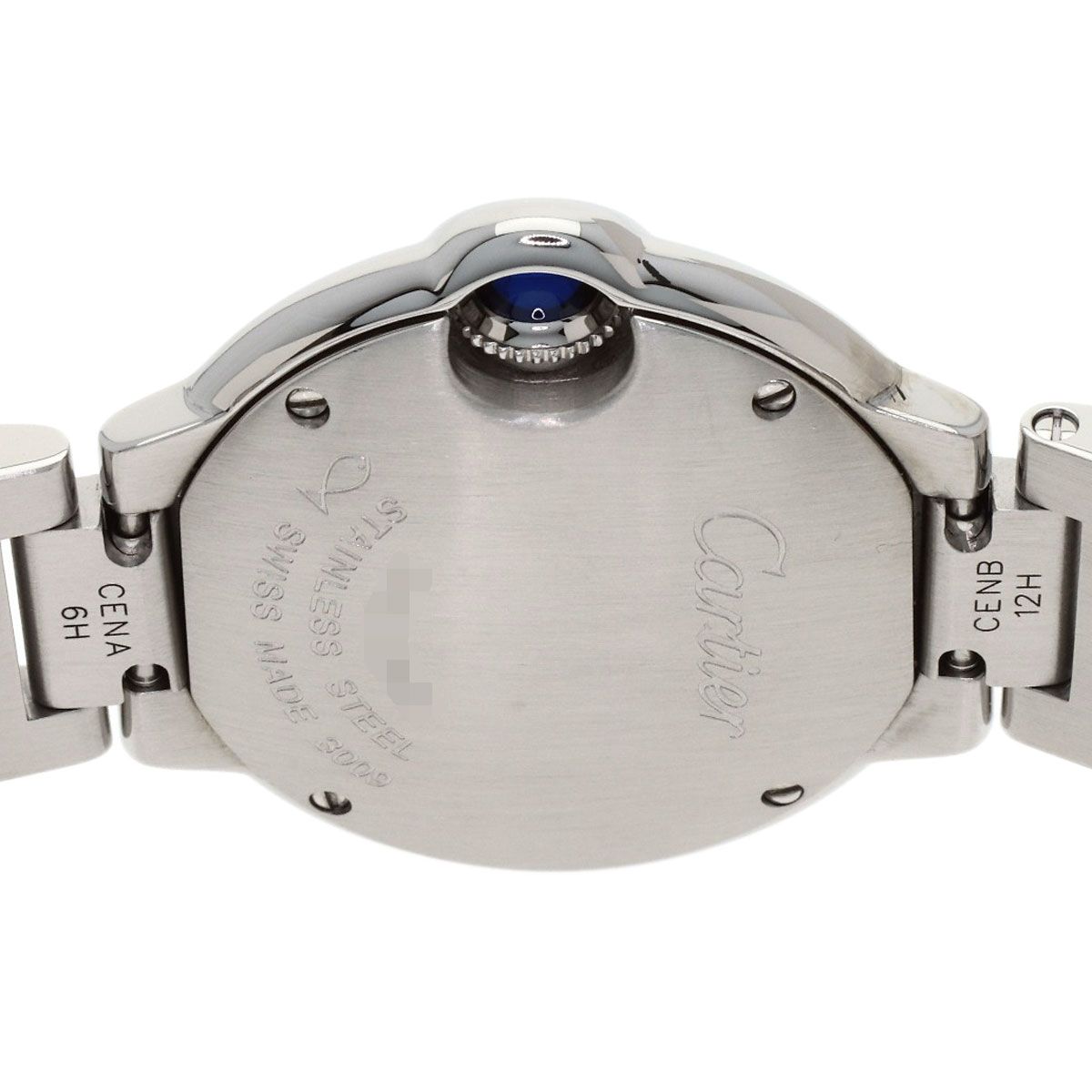 Cartier Baron Blue SM 28 Watch SS — view 6