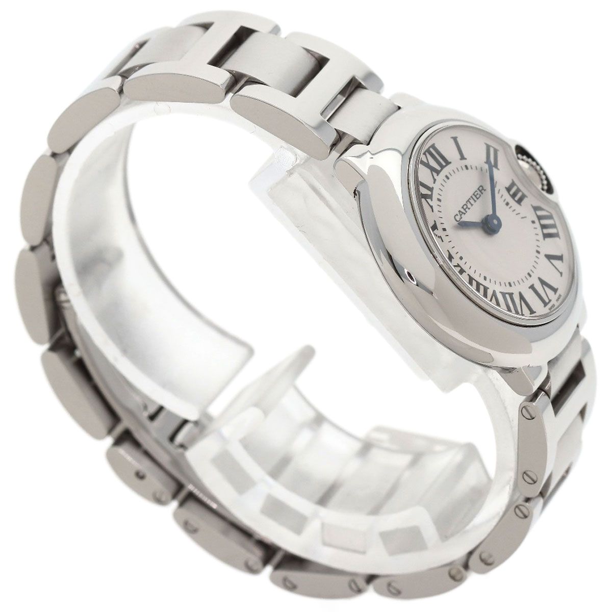 Cartier Baron Blue SM 28 Watch SS — view 2