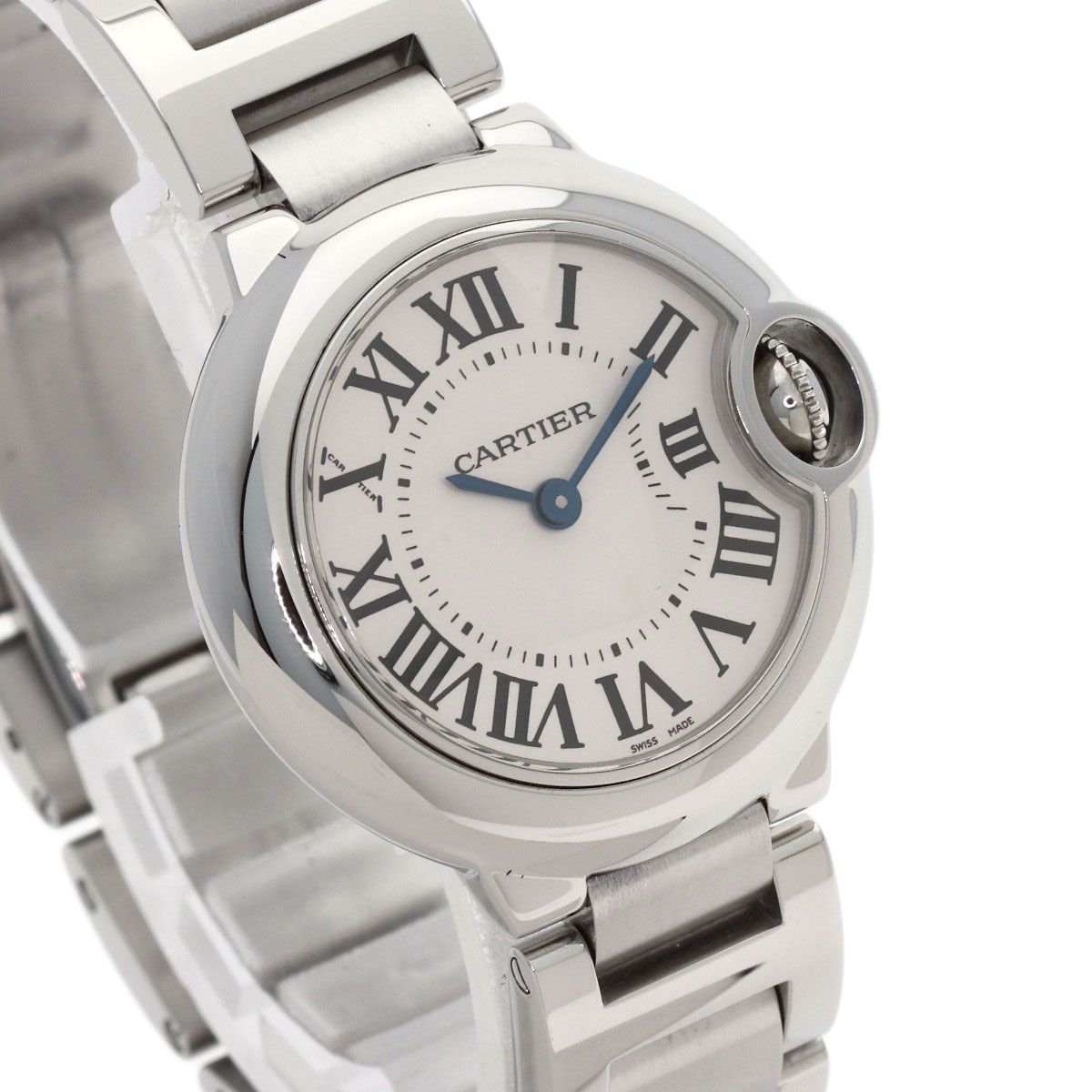 Cartier Baron Blue SM 28 Watch SS — view 4