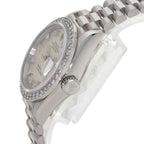 Rolex Datejust Diamond Watch PT — view 5