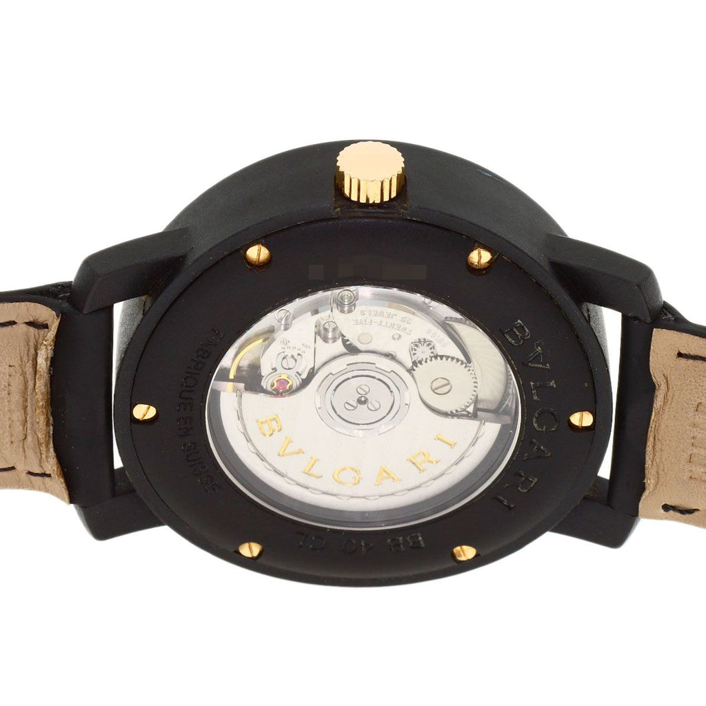 Bvlgari Carbon Gold Watch Leather — view 6