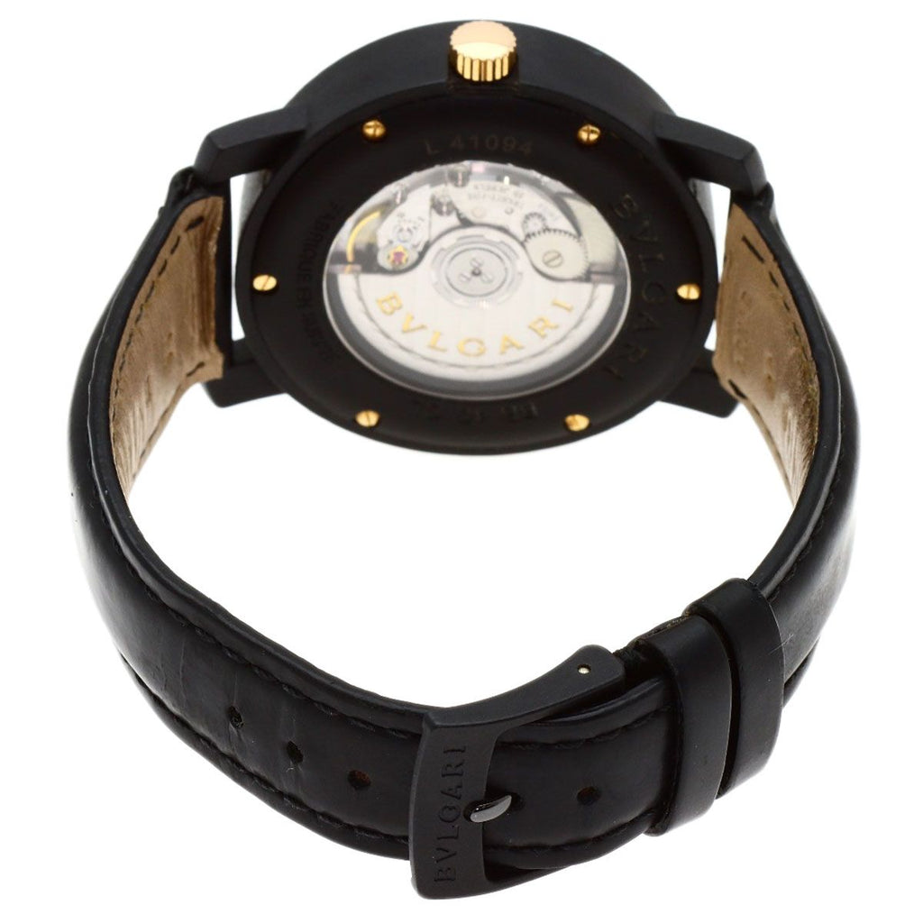 Bvlgari Carbon Gold Watch Leather — view 7