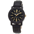 Bvlgari Carbon Gold Watch Leather