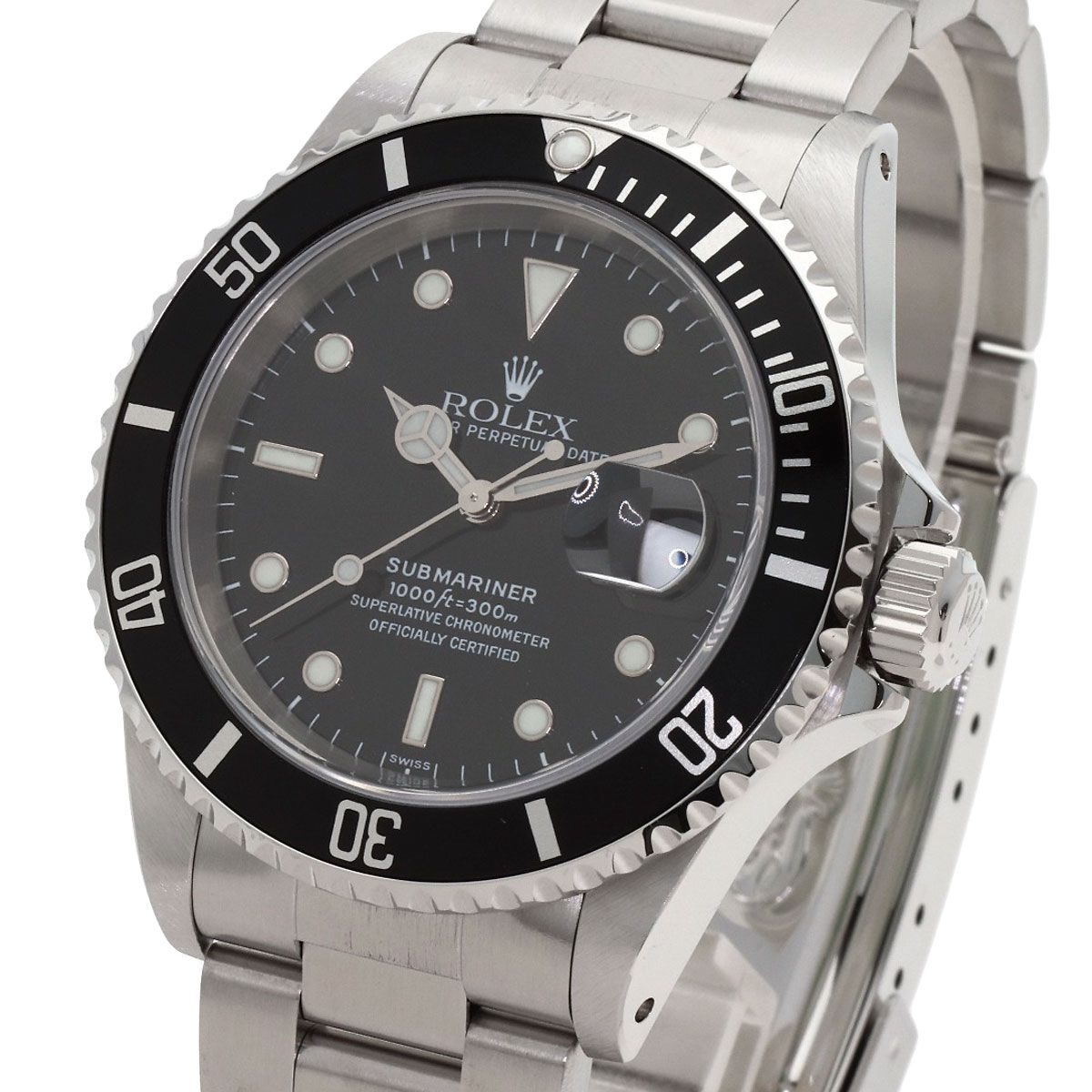 Rolex Submariner Date Watch SS — view 3