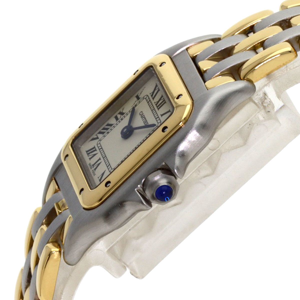 Cartier Panthère SM 3 Row Watch SS Yellow Gold — view 5
