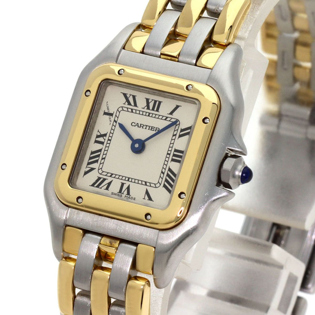 Cartier Panthère SM 3 Row Watch SS Yellow Gold — view 3