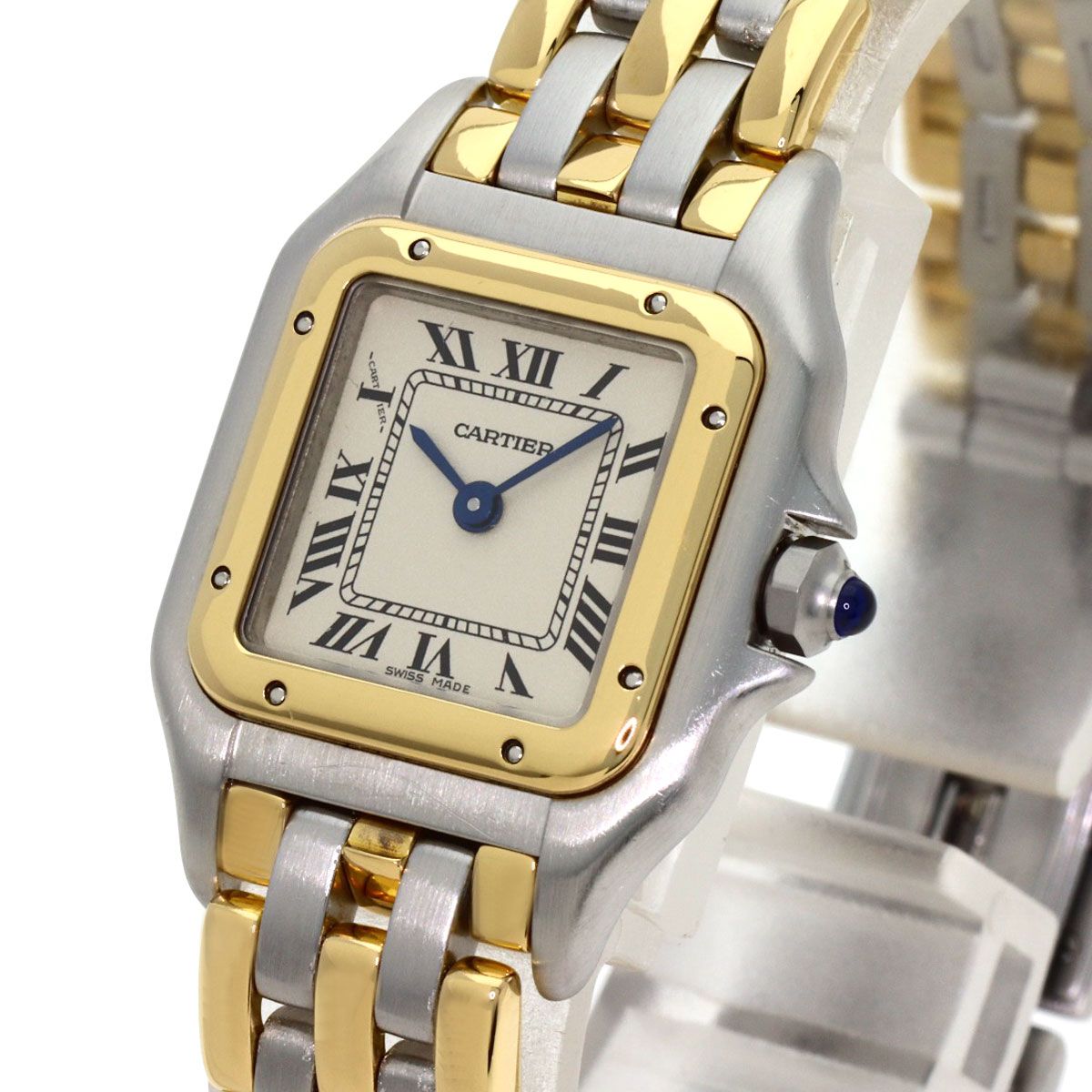 Cartier Panthère SM 3 Row Watch SS Yellow Gold — view 3