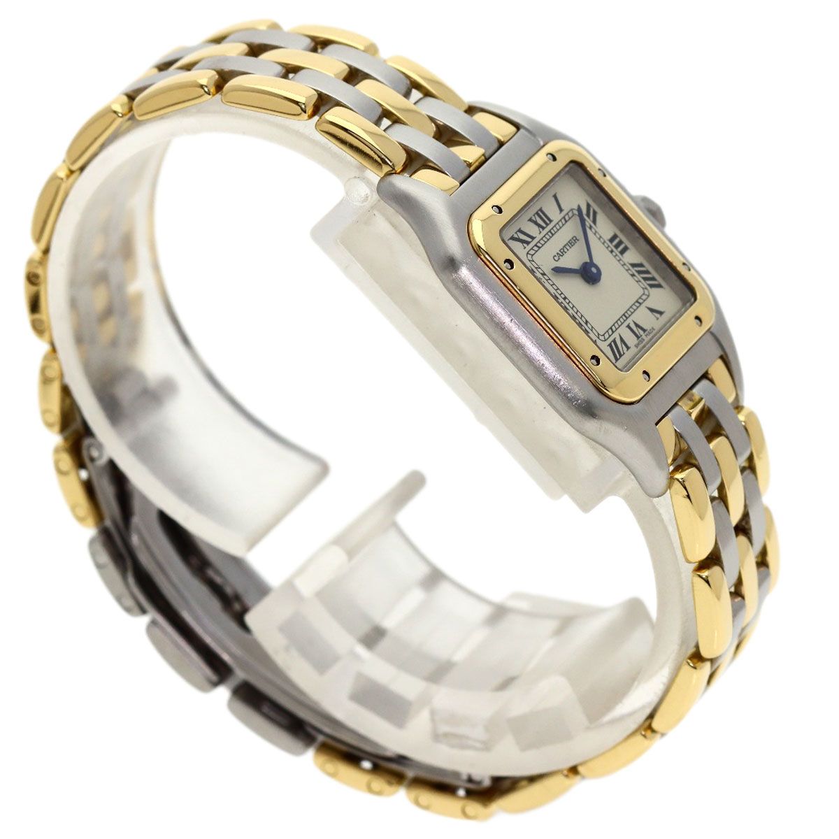 Cartier Panthère SM 3 Row Watch SS Yellow Gold — view 2