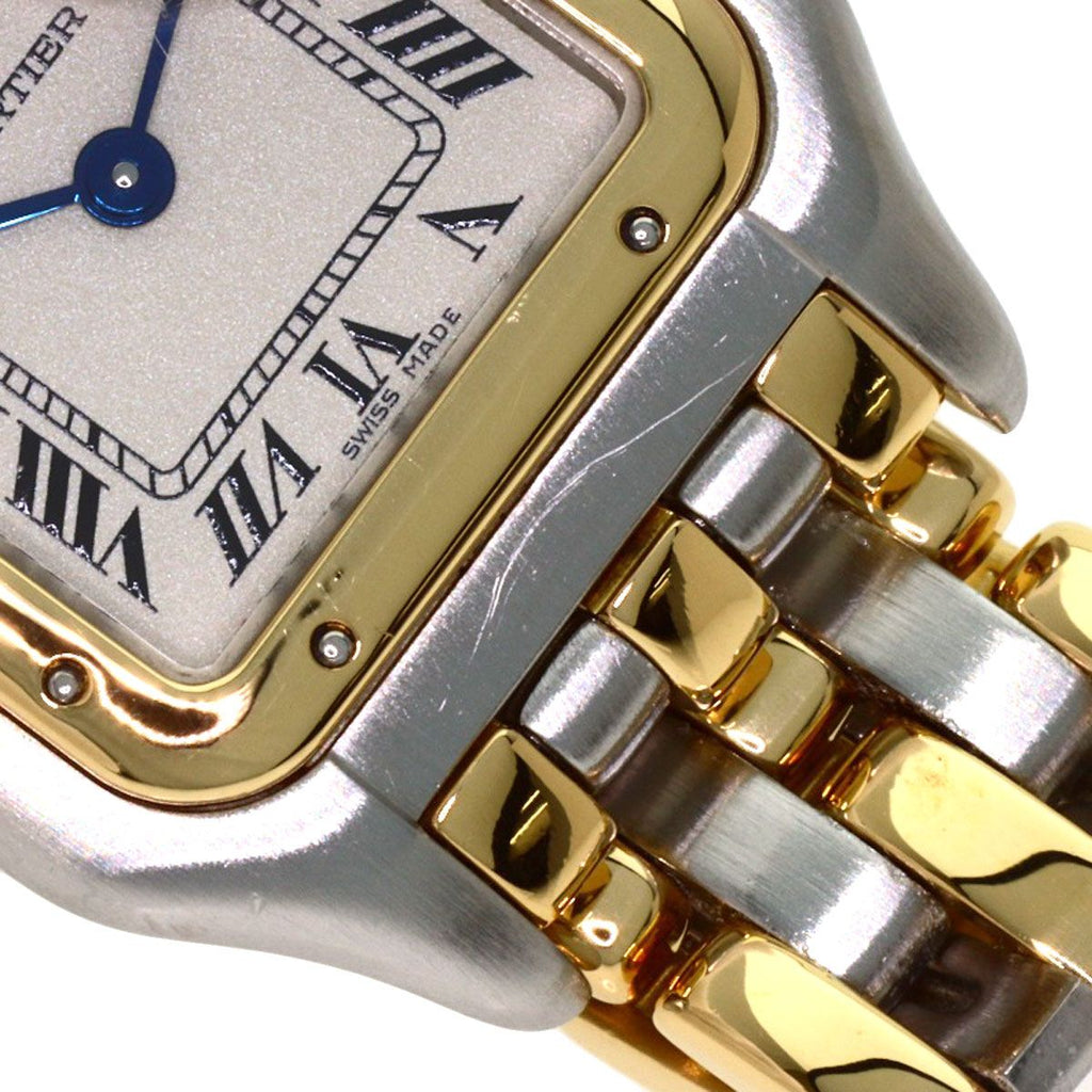 Cartier Panthère SM 3 Row Watch SS Yellow Gold — view 9
