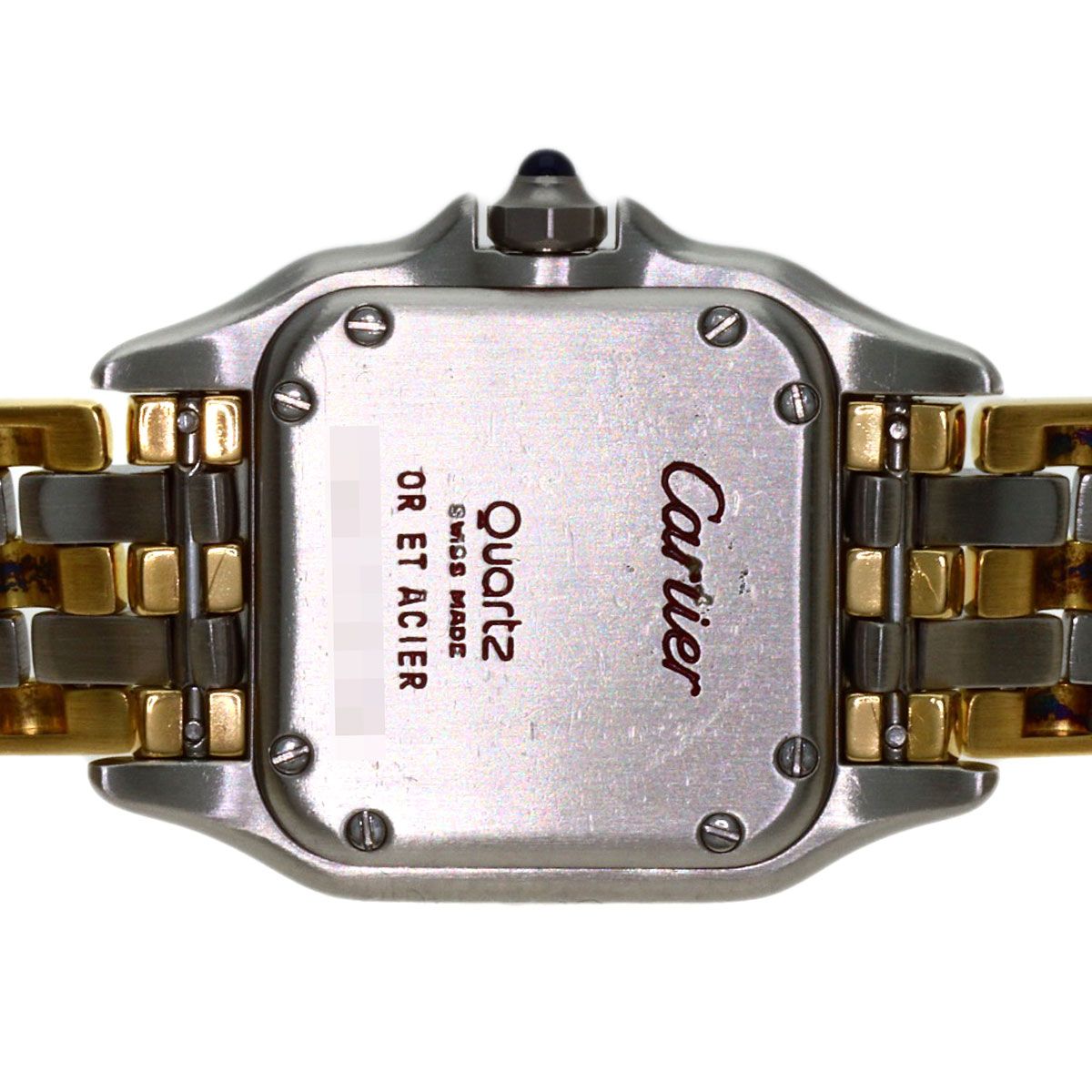 Cartier Panthère SM 3 Row Watch SS Yellow Gold — view 6
