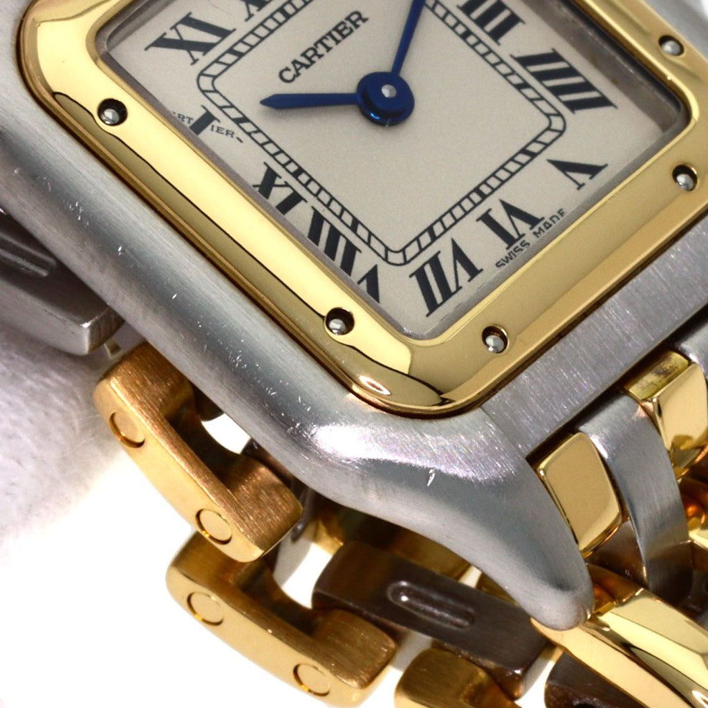 Cartier Panthère SM 3 Row Watch SS Yellow Gold — view 8