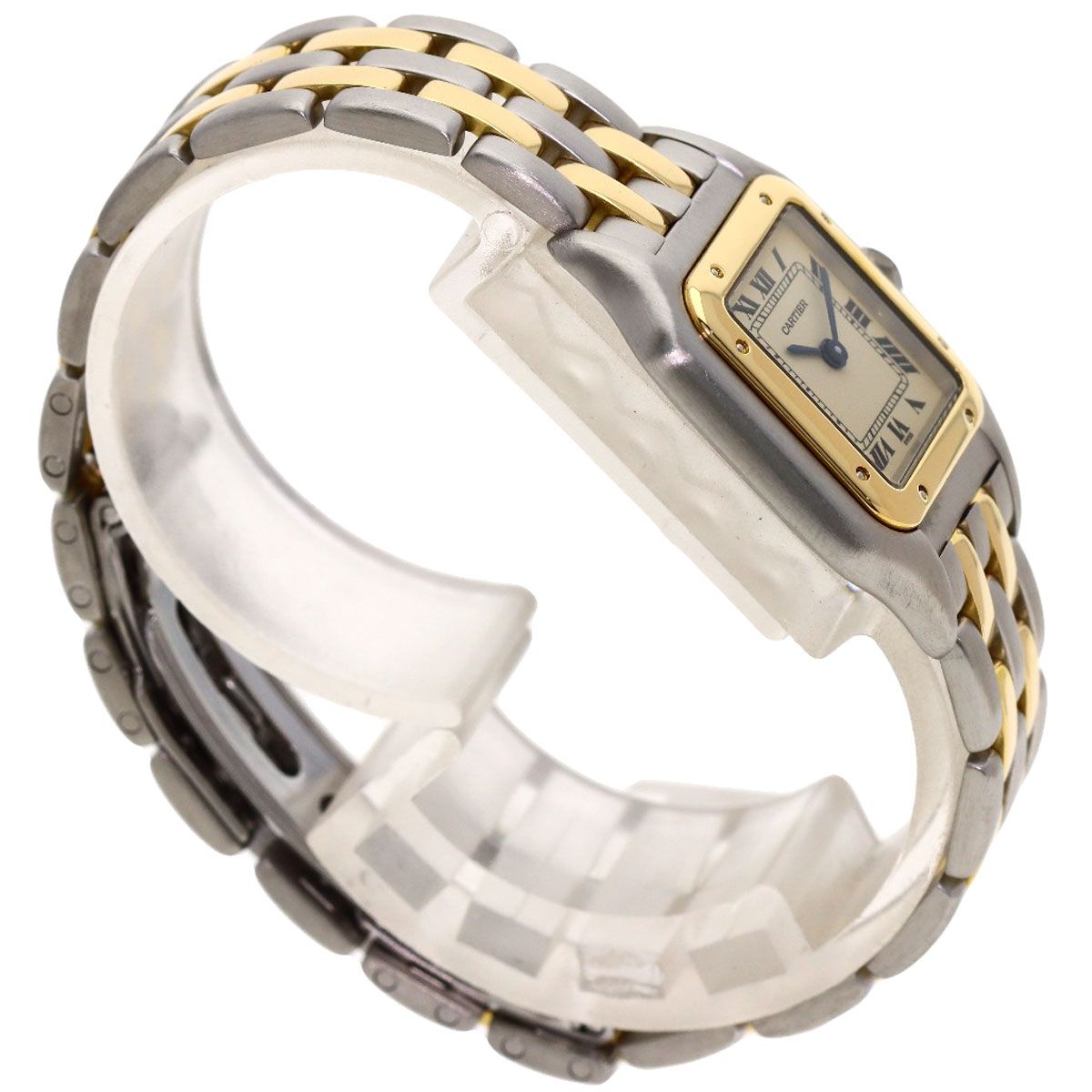 Cartier Panthère SM 2 Row Watch SS Yellow Gold — view 2
