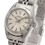 Rolex Oyster Perpetual Vintage Watch SS White Gold — view 3