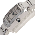 Cartier Tank Francaise SM Watch 18k White Gold — view 5