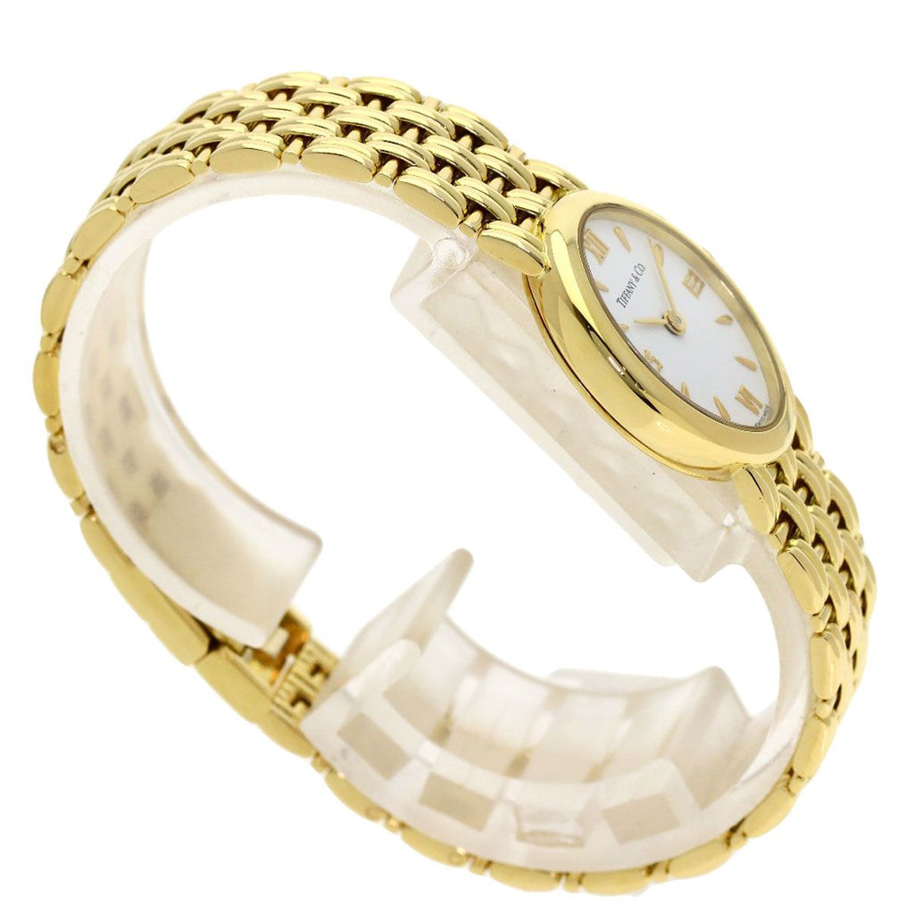 Tiffany & Co Oval Watch 18k Yellow Gold — view 2