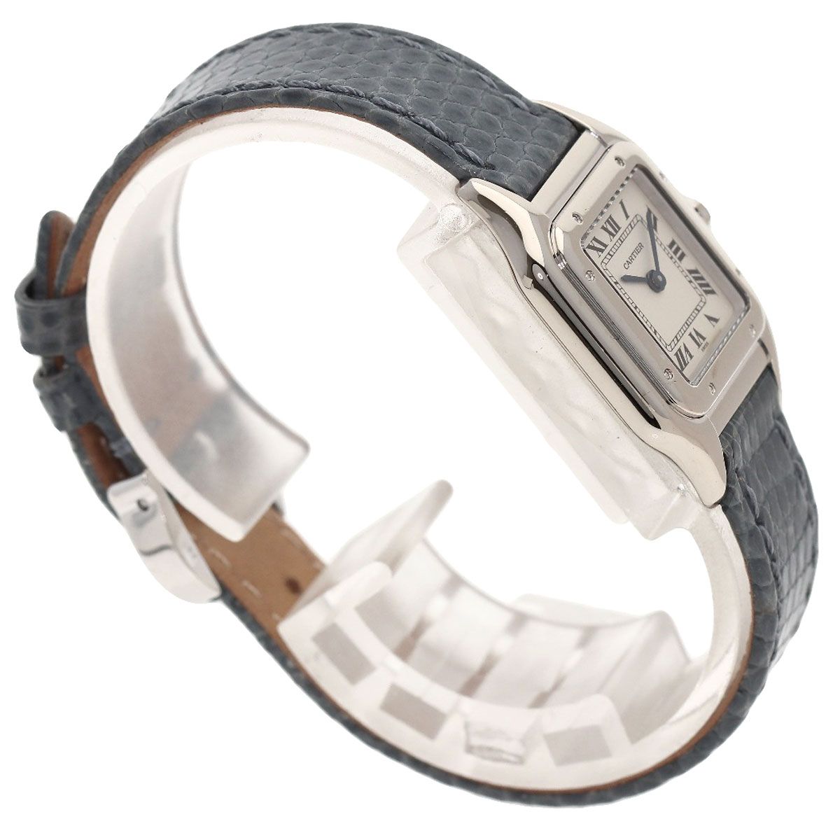 Cartier Panthère SM Watch 18k White Gold Leather — view 2