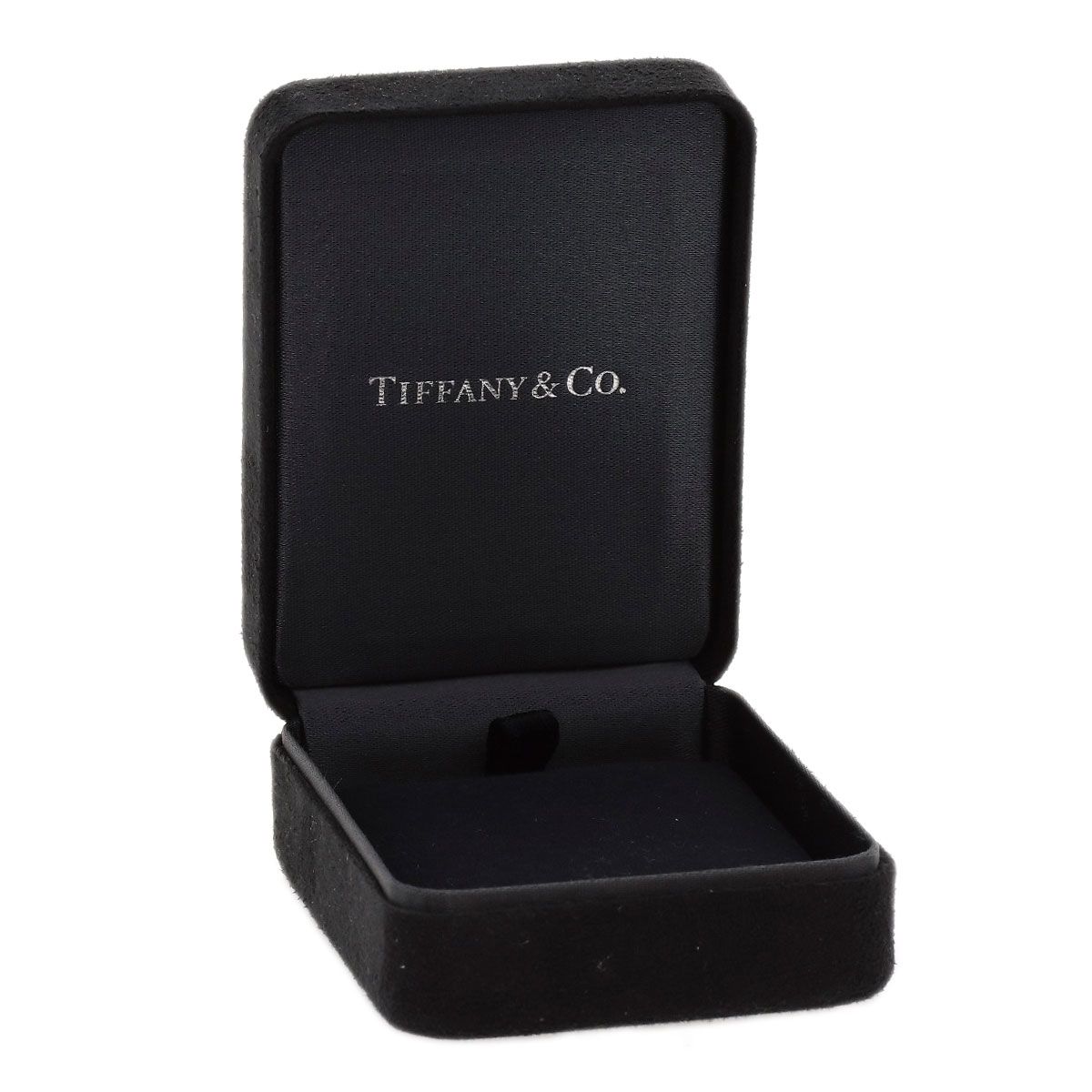 Tiffany & Co T Smile Mini Diamond Necklace 18k White Gold — view 6