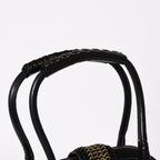 Dior Jeanne Handbag Calfskin Suede Galliano Era Metal Plate Studs Gold — view 7