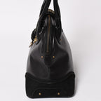 Dior Jeanne Handbag Calfskin Suede Galliano Era Metal Plate Studs Gold — view 4