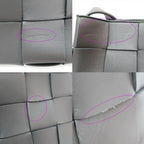 Bottega Veneta Ten Cassette Messenger Bag Black Leather — view 8