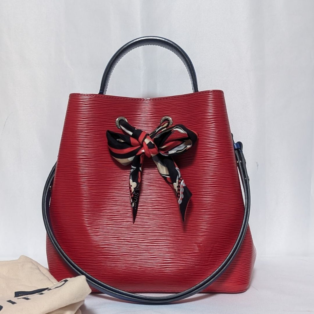 Louis Vuitton Epi Neo Noe Red 2-Way Shoulder