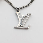 Louis Vuitton Monogram Eclipse Collier Charm Necklace — view 4