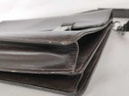 Gucci Business Bag Brown Leather 2-Way Silver — view 6