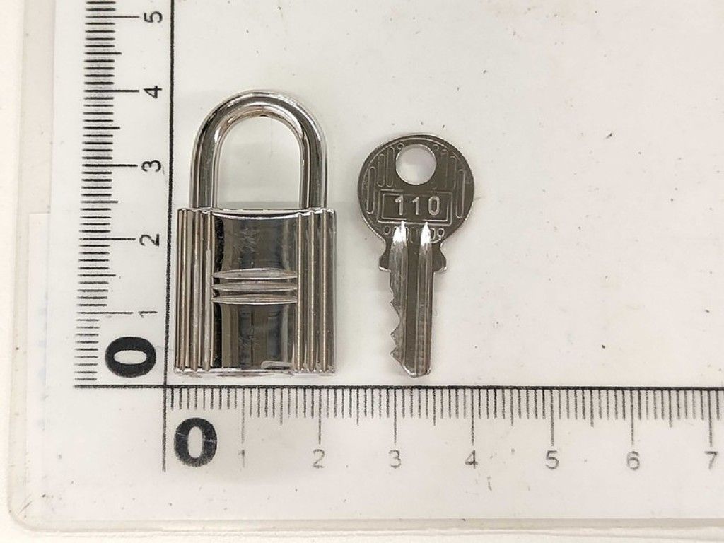 Hermes Cadena Silver Metal — view 2