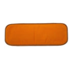 Hermes Pouch Orange Light Brown Leather — view 3