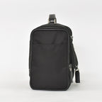 Prada Re-Nylon Travel Bag Carry on Pouch Nylon Saffiano Leather Triangle Logo — view 4