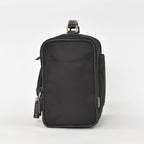 Prada Re-Nylon Travel Bag Carry on Pouch Nylon Saffiano Leather Triangle Logo — view 2