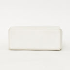 Loewe Leather Shoulder Bag Calfskin Musical Note Shape Metal White Flap — view 6