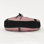 Saint Laurent Yves Monsaba Shoulder Bag Pink Canvas — view 8