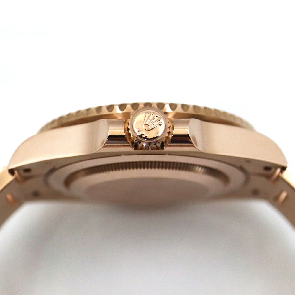 Rolex GMT Master 2 Black Watch 18k Pink Gold Automatic Winding — view 4
