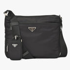 Prada Nylon Shoulder Bag Re-Nylon Black Pouch