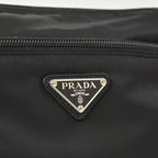 Prada Nylon Shoulder Bag Re-Nylon Black Pouch — view 7