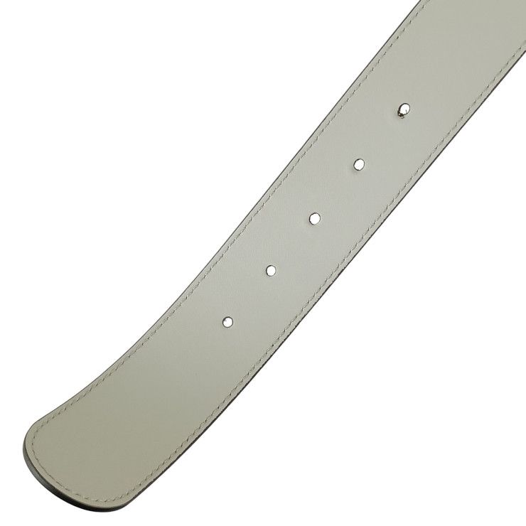 Fendi Belt F's Brown Leather Reversible Gold — view 9