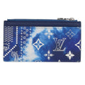 Louis Vuitton Coin Card Holder Bandana Pattern Monogram Lambskin Case