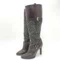 Louis Vuitton Boots Mini Lin Monogram Canvas Brown