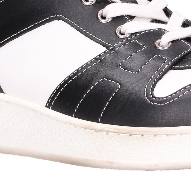 Hermes Freestyle Leather High Cut Sneakers — view 5