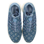 Louis Vuitton Fast Lane Line Monogram Denim Sneakers 7.5 — view 4