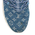 Louis Vuitton Fast Lane Line Monogram Denim Sneakers 7.5 — view 5