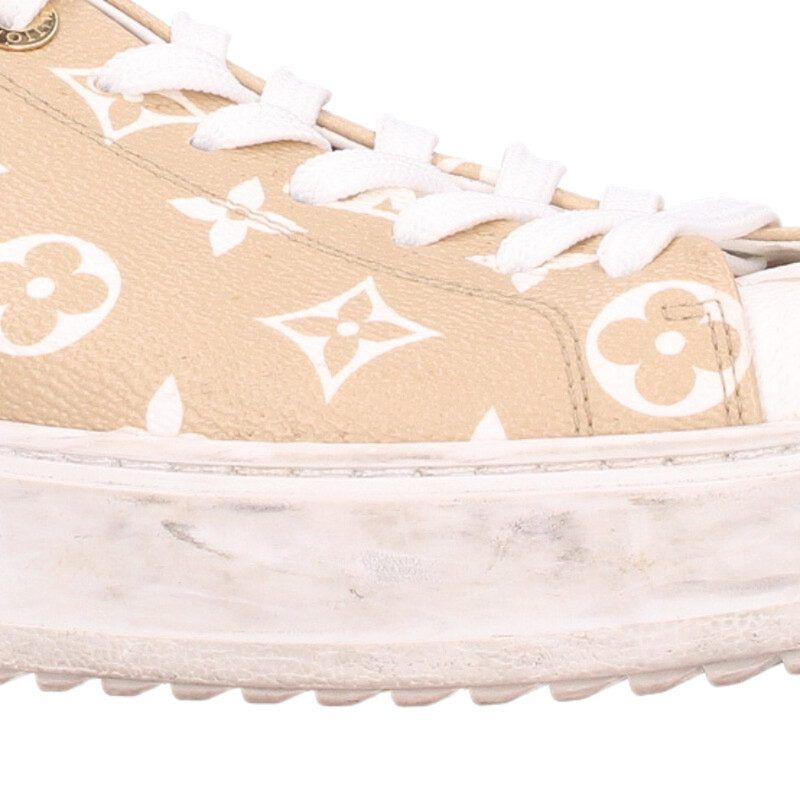 Louis Vuitton Time Out Line Monogram Sneakers — view 5
