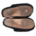 Loewe Fleece Slide Sandals — view 4