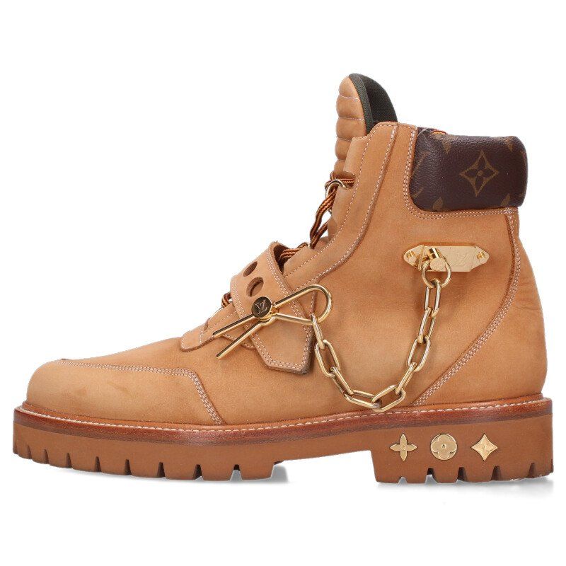 Louis Vuitton LV Clipper Line Monogram Ankle Boots 6.5