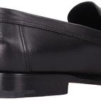 Hermes Destin Kelly Buckle Leather Moccasin Shoes — view 5