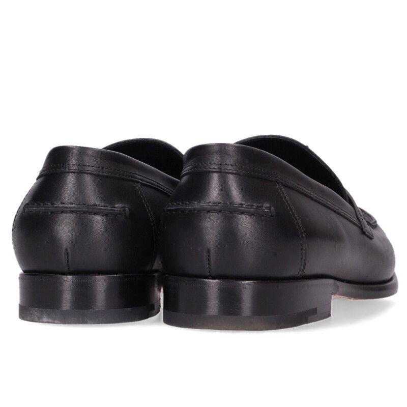 Hermes Destin Kelly Buckle Leather Moccasin Shoes — view 2