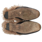 Gucci Princetown Horsebit Fur Slippers — view 4